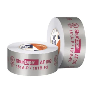 Cinta De Papel De Aluminio Estampada AF 099 Listada UL 181 A-P/B-FX