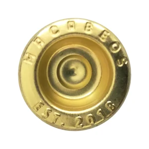 Botón 18mm Acero Brass N10-H Macabeos Dtia1556181