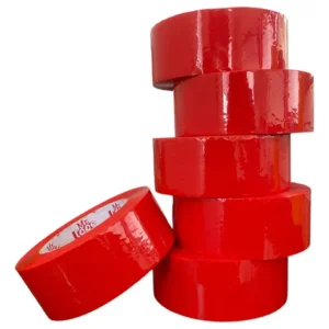 CINTA EMPAQUE BOPP ROJA